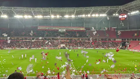 Samsunspor-Pendikspor maçı (1.4.23) santra