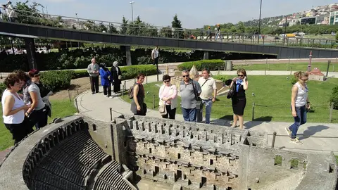 Miniaturk in Istanbul, Turkey - The Maquette park Miniatürk